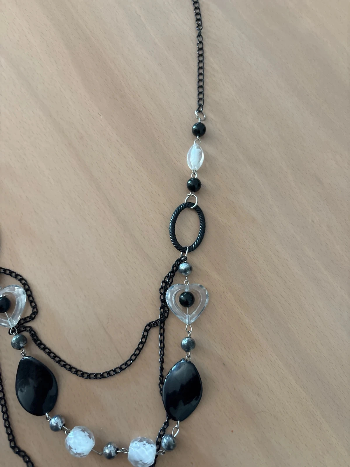 Black pendant necklace – photo 4